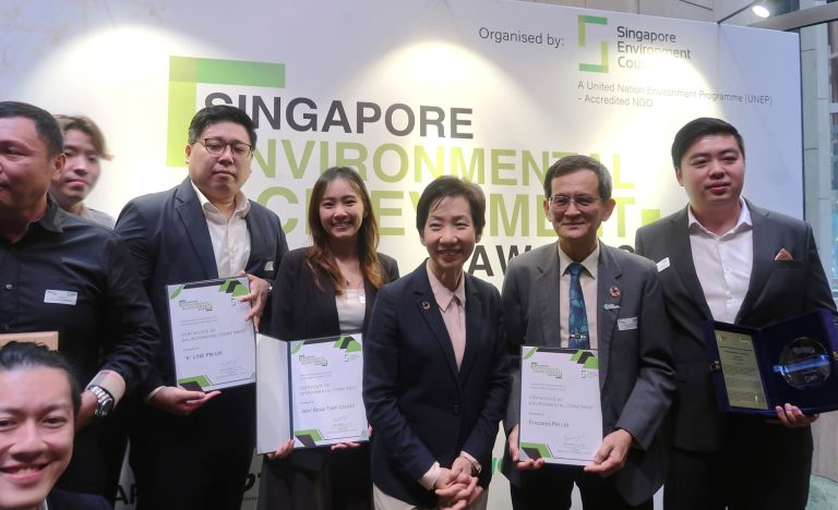 Singapore Environment Council: Certificate of Environmental Commitment for Envcares