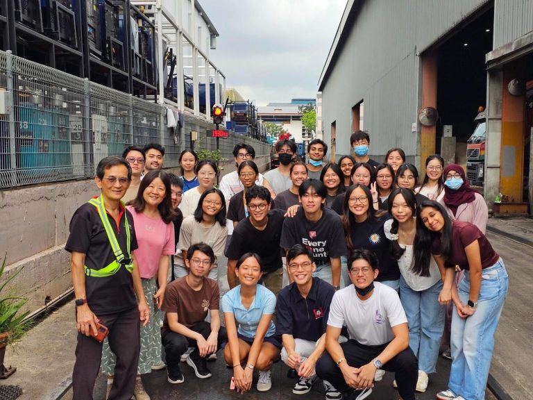 NUS, Environmental Sustainability and Engineering students visits Envcares