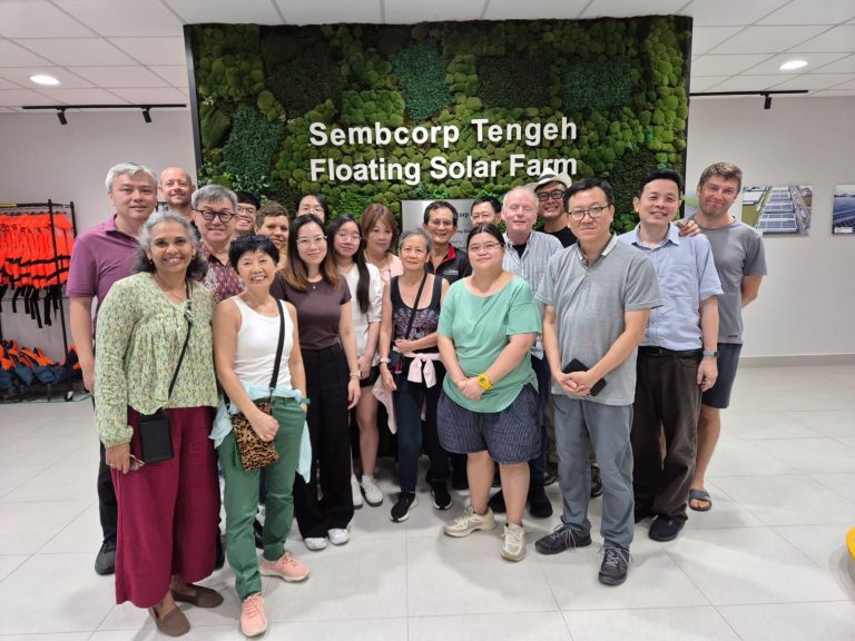 Visit to the Sembcorp Tengeh Floating Solar Farm – Singapore’s first floating solar farm